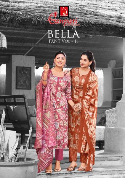 Ganpati bella vol 11 hakoba dress material wholesale